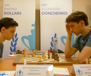 Dmitrij Kollars und Alexander Donchenko beim German Masters im August in Magdeburg