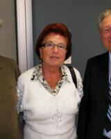 Fernschach-Exweltmeister Horst Rittner (1930-2021) mit seiner Frau und Ernst Bönsch 2011 beim Berliner Politikerturnier