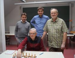 Lok Brandenburg: Raphael Rehberg, Günter Walter, Lucas Manzke und Hans-Rainer Urban