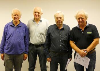 Hans-Rudolf Kreutzkamp (1.), Hugh Ditmas (2.), Jörg Müller (4.), Dietrich Hawranke (5.)