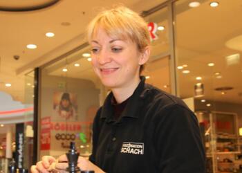 Elisabeth Pähtz bei der Faszination Schach in Leverkusen