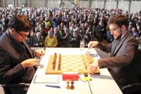 Viswanathan Anand und Maxime Vachier-Lagrave