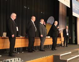 Otfried Zerfass, Dieter Klebe, Lothar Oettel, Gerhard Meiwald und Gert Kleint