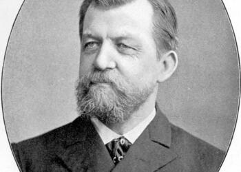 Dr. Max Lange, wie ihn im Januar 1895 sein ärgster publizistischer Widersacher, das Deutsche Wochenschach, den Lesern präsentierte.