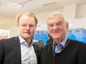 Prof. Dr. Thomas Bezold und Hans Blinzler