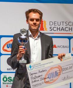 Matthias Blübaum wurde 2020 Deutscher Blitzmeister