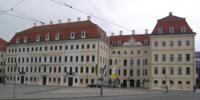 Frontansicht des Taschenbergpalais im Jahr 2006. Heute ist darin das Hotel Kempinski.