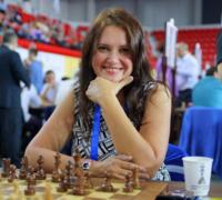 Anna Zatonskih 2018 bei der Schacholympiade in Batumi