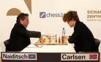 Arkadij Naiditsch und Magnus Carlsen