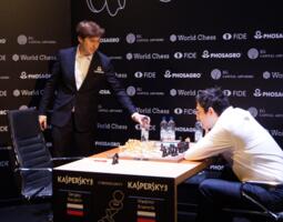 Sergej Karjakin und Wladimir Kramnik