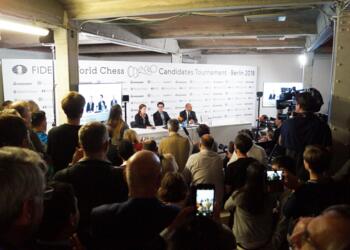Pressekonferenz mit dem WM-Herausforderer Fabiano Caruana