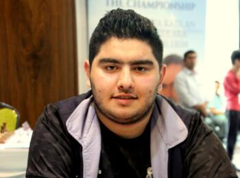 Parham Maghsoodloo (Iran), Nr. 1 im offenen Turnier