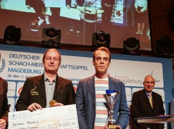 Masters-Sieger im Doppelpack: Liviu Dieter Nisipeanu und Georg Meier