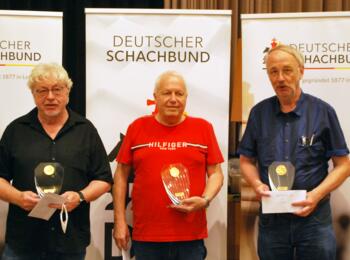 Hans Werner Ackermann, Hans-Joachim Vatter und Ralph Kahe