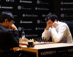 Wesley So und Wladimir Kramnik