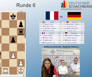 Katharina Reinecke, Nathalie Pellicoro und Matthias Harenburg bei SchachdeutschlandTV