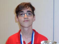 U14-Weltmeister Pedro Antonio Gines Esteo (Spanien)
