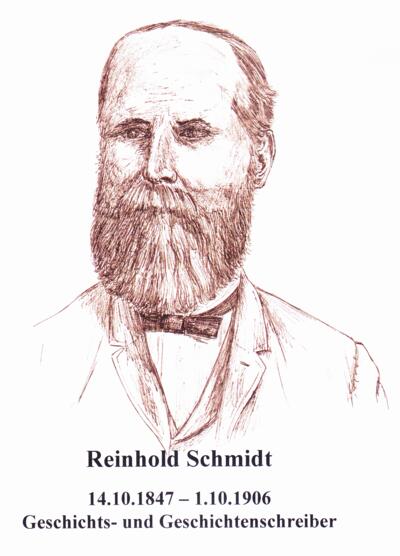 Reinhold Schmidt (1847-1906), dem Schachliteraten aus Zörbig, wurde vom umtriebigen Löberitzer Schachforscher Konrad Reiß ein bleibendes „Denkmal“ gesetzt.