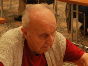 Werner Hellwege, mit 90 Jahren der älteste Teilnehmer