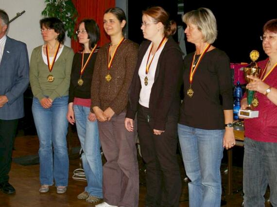 Zweiter Platz mit nur 6 Spielerinnen Thüringen