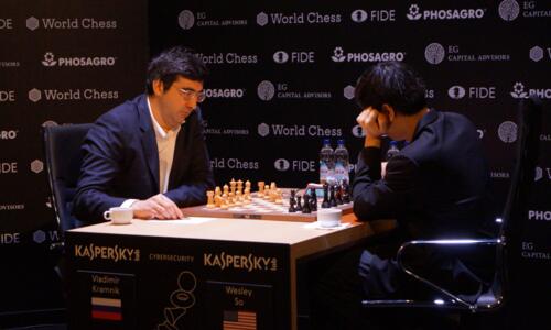 Wladimir Kramnik gegen Wesley So