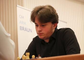 Vincent Keymer beim German Masters in Magdeburg