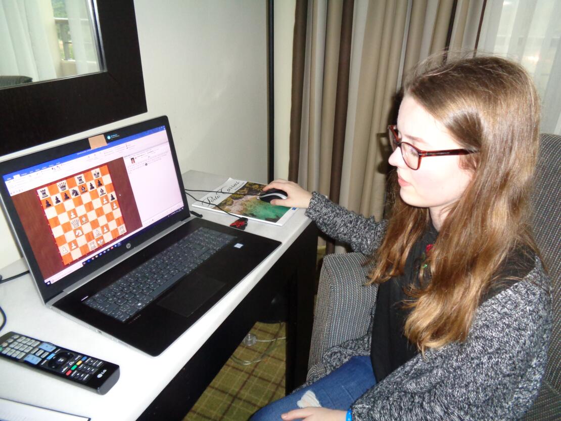 Annmarie Mütsch: Vorbereitung auf die WM-Partien mit ChessBase-Software