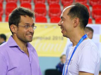 Lewon Aronjan und Rustam Kasimdschanow