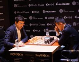 Wladimir Kramnik und Ding Liren