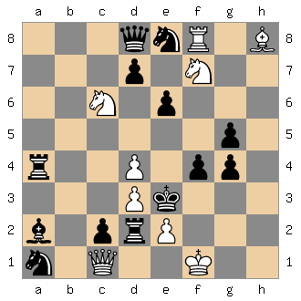 Frank Richter, 11. World Chess Composition Tournament 2022, 8.-9. Platz