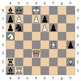 Gregory Lewis, Schach-Aktiv 1985, 1. Preis