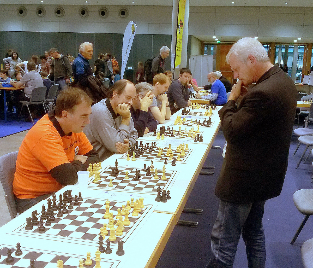 Schachpräsentation bei der Spielemesse 2017 in Stuttgart - Deutscher Schachbund