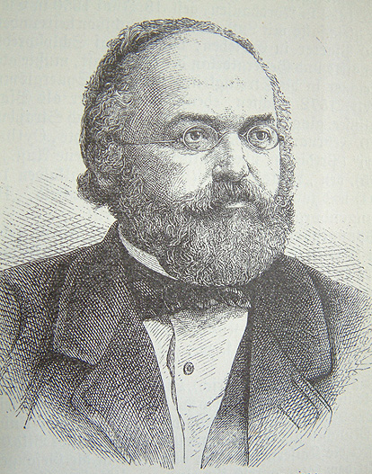 Der Verleger und Autor Johann Gottlieb Christian Franz Otto Spamer (1820–1886) alias Franz Otto