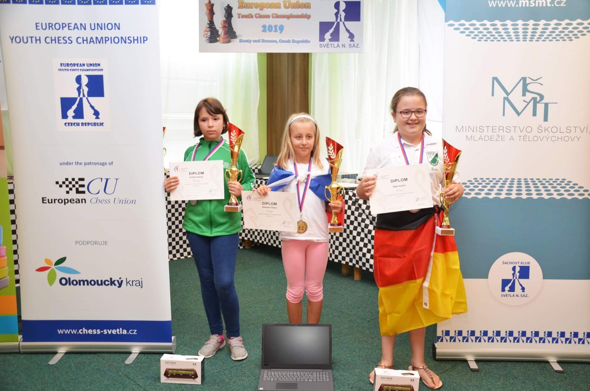 EU-Meisterschaften der Jugend mit vier Medaillen für Deutschland! - Deutscher Schachbund