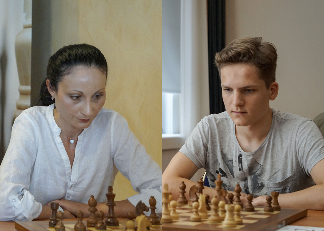 Deutsche Einzelmeisterschaften: Carmen Voicu-Jagodzinsky und Luis Engel in Führung