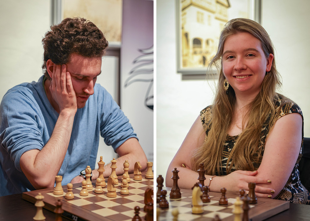 Léon Mons und Lara Schulze sind Deutsche Schnellschachmeister 2023