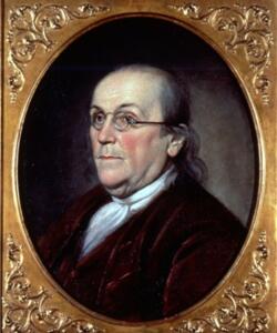 Benjamin Franklin, 1785