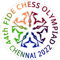 Logo der Olympiade 2022